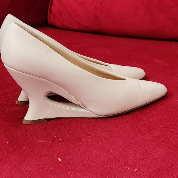 Cool design Heels from. FLORENCE ITALY. size euro 36 - Picture 2 of 5